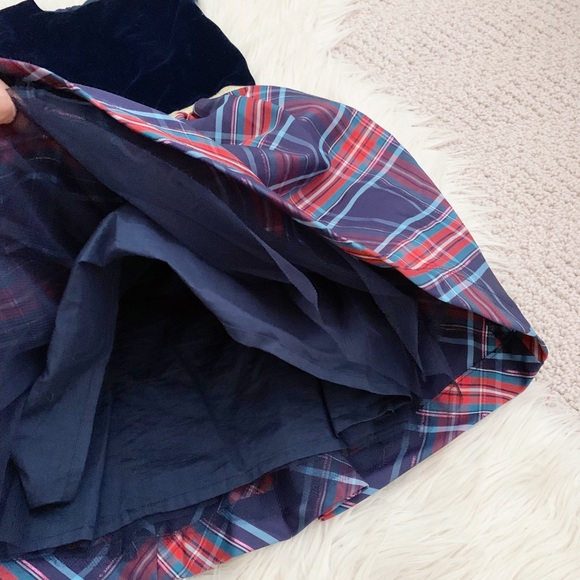 (SOLD) Mini Boden Velvet Tulle Holiday Dress - Picture 4 of 9